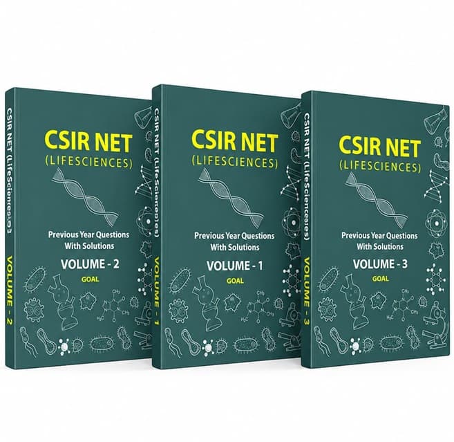 BA | Biology CSIR NET Life Sciences Goal Study Material